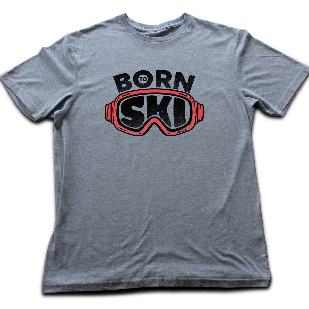 Born To Ski Mask T-shirt