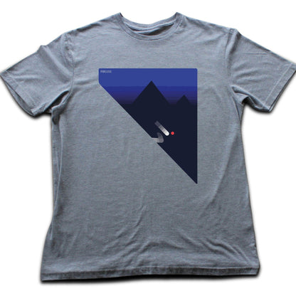Geometric Ski Path T-shirt