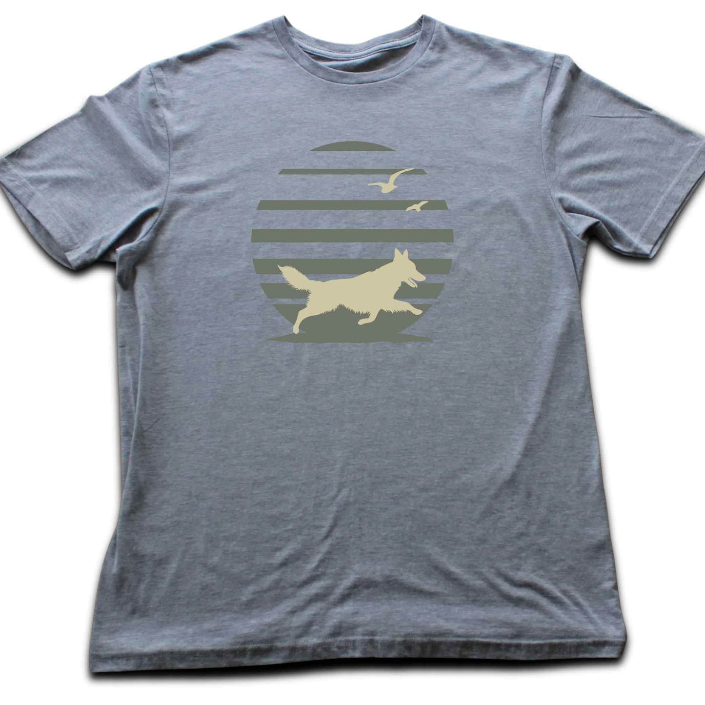 Sheperd At The Beach T-shirt