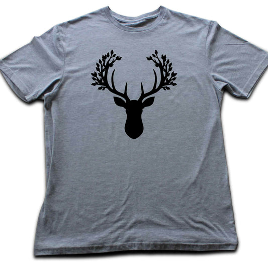 Deer antler's leaves T-shirt
