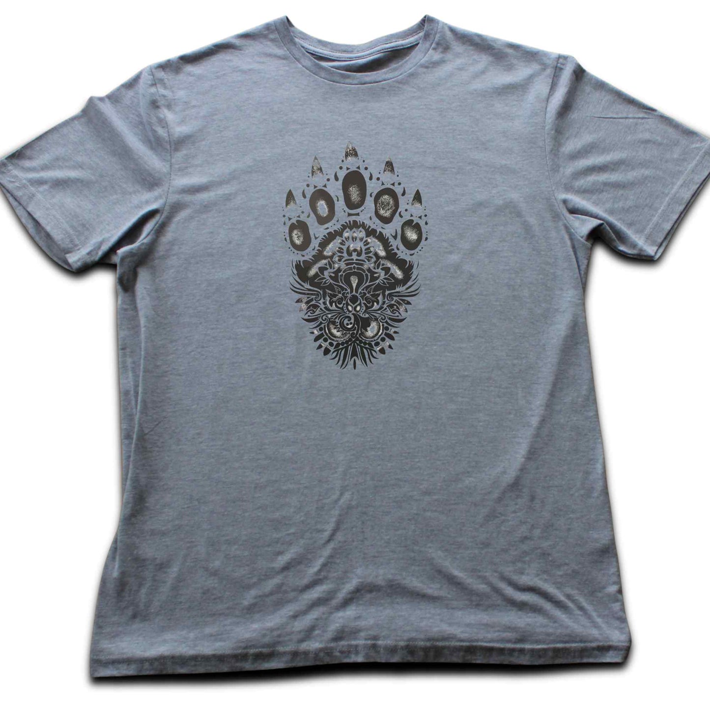 Bear FootPrint Mandala T-shirt