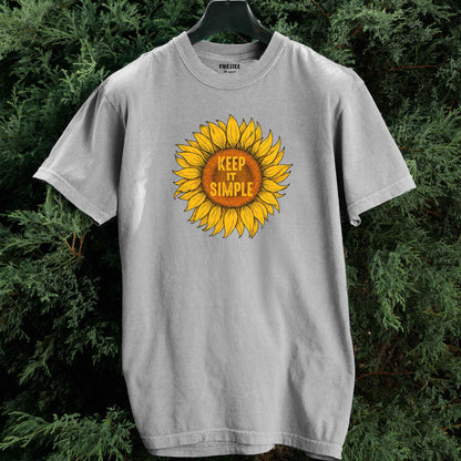Keep It Simple Sunflower T-shirt