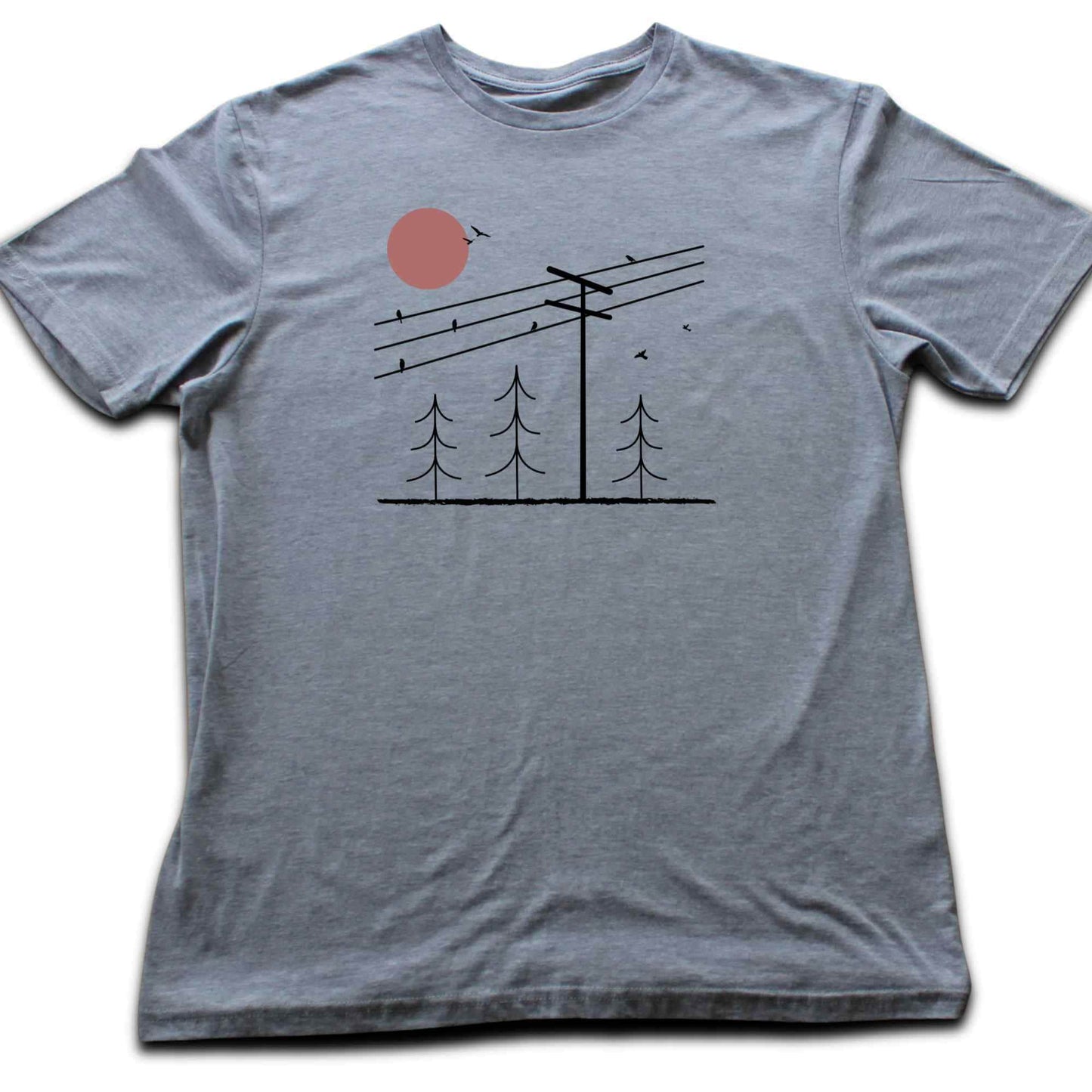Trees and Power Lines T-shirt