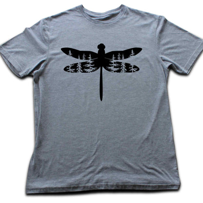 DragonFly Forest Landscape T-shirt