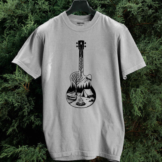 Guitar Camp Landscape T-shirt