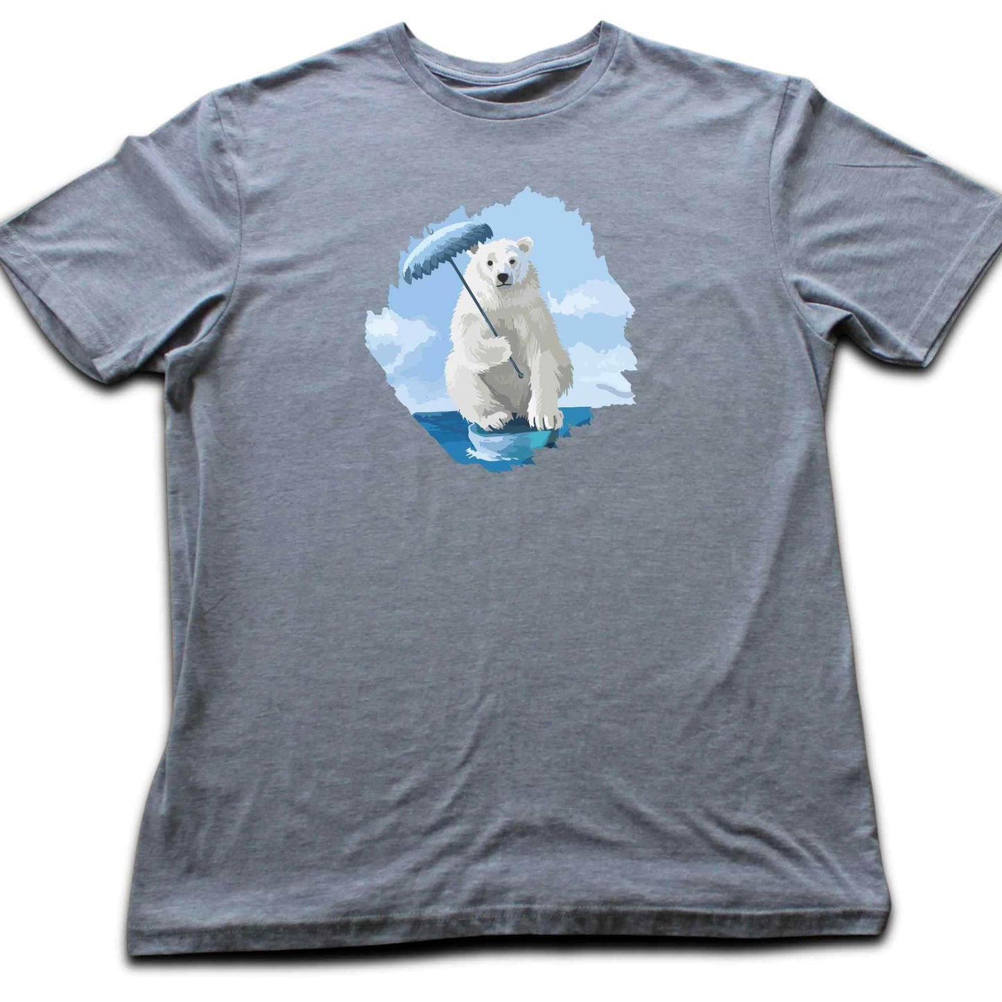 Polar Bear Umbrella T-shirt