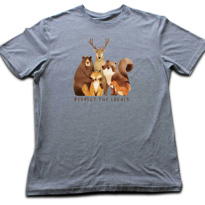 Respect The Locals T-shirt