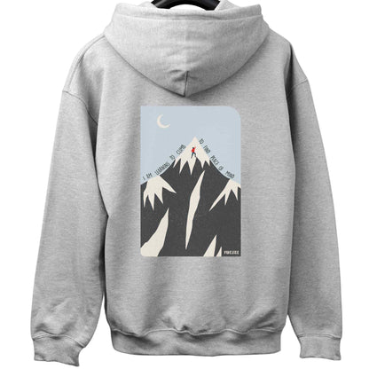 Learning To Climb Back-Print Hoodie