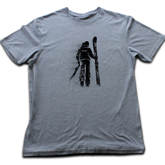 Walking Skier Flow T-shirt