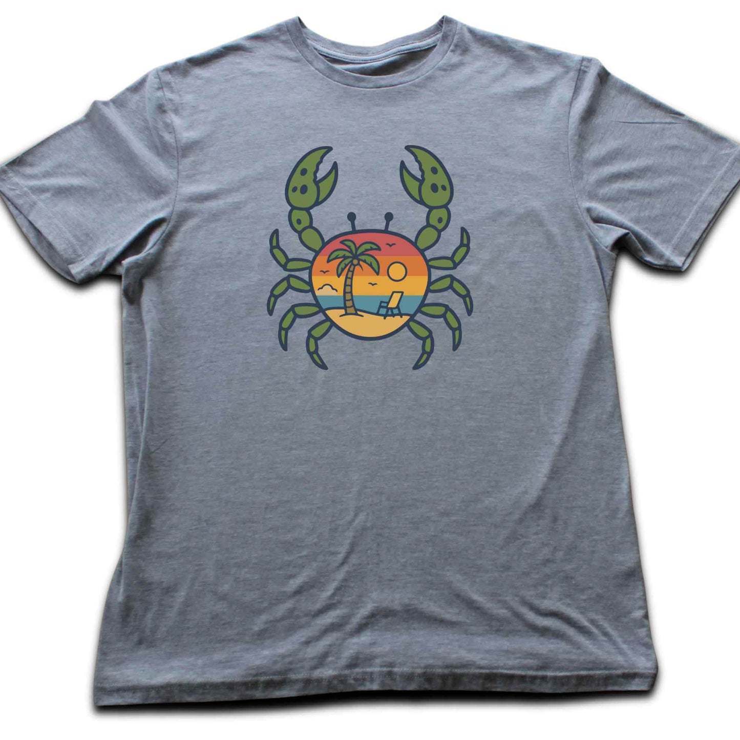 Crab Beach Landscape T-shirt