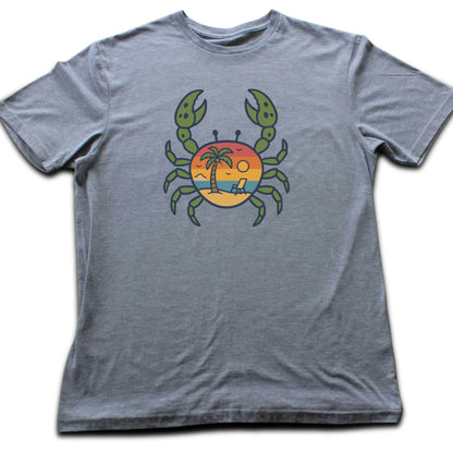 Crab Beach Landscape T-shirt
