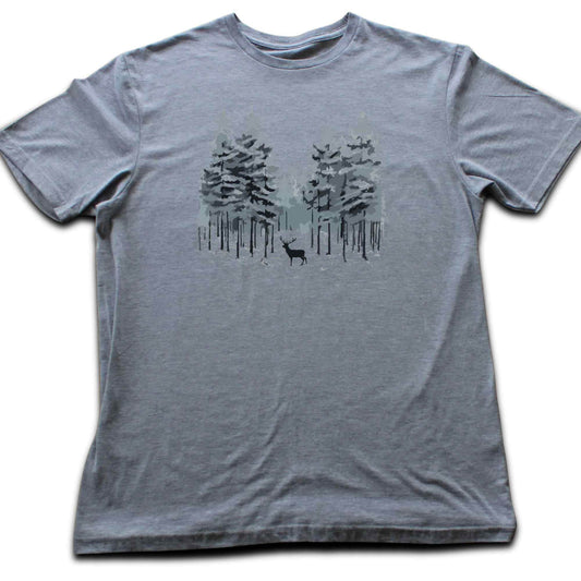 Deer Winter Forest T-shirt
