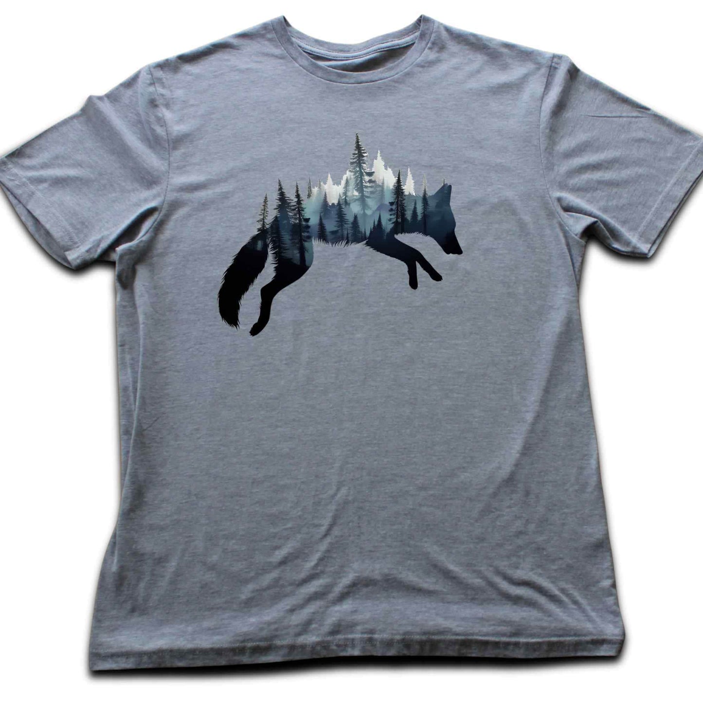 Jumping Fox Silhouette T-shirt