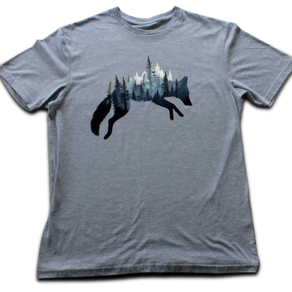 Jumping Fox Silhouette T-shirt