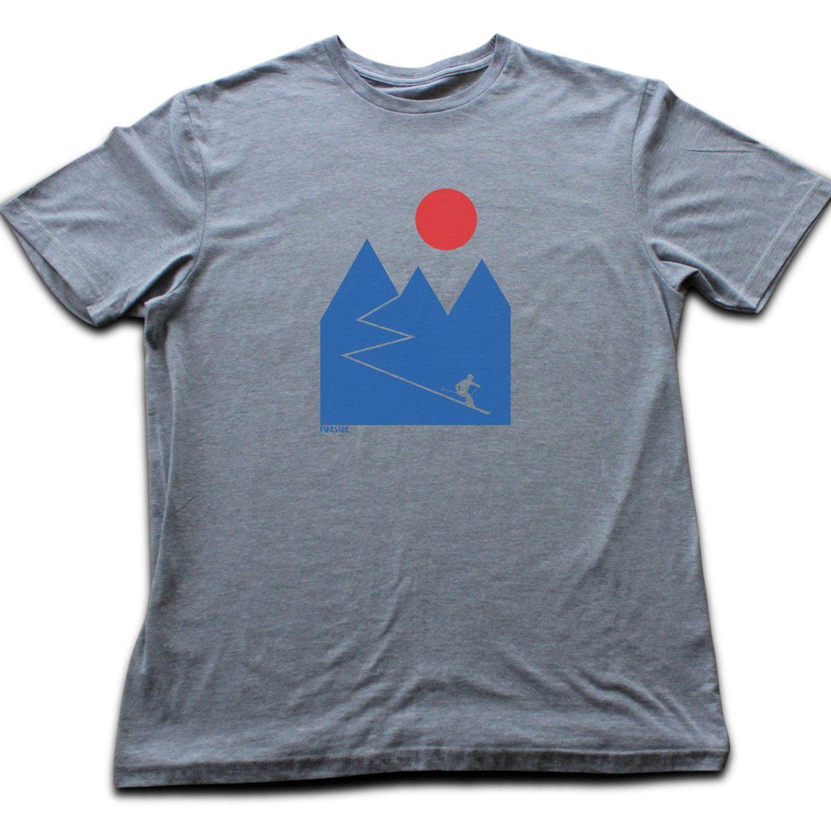 Geometric Ski Mountain T-shirt