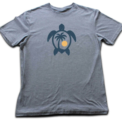 Minimalist Turtle Landscape T-shirt