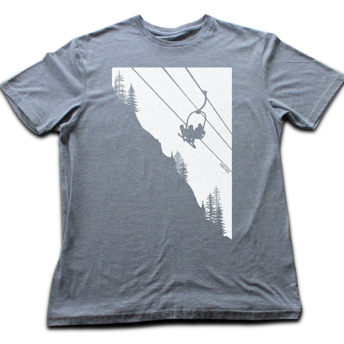 Ski Chair Landscape T-shirt
