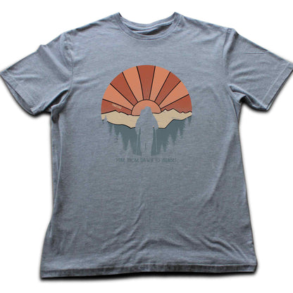 Hike From Dawn To Sunset T-shirt