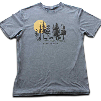 Respect the Locals Forest T-shirt