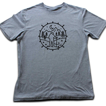 Round Landscape Hiker T-shirt