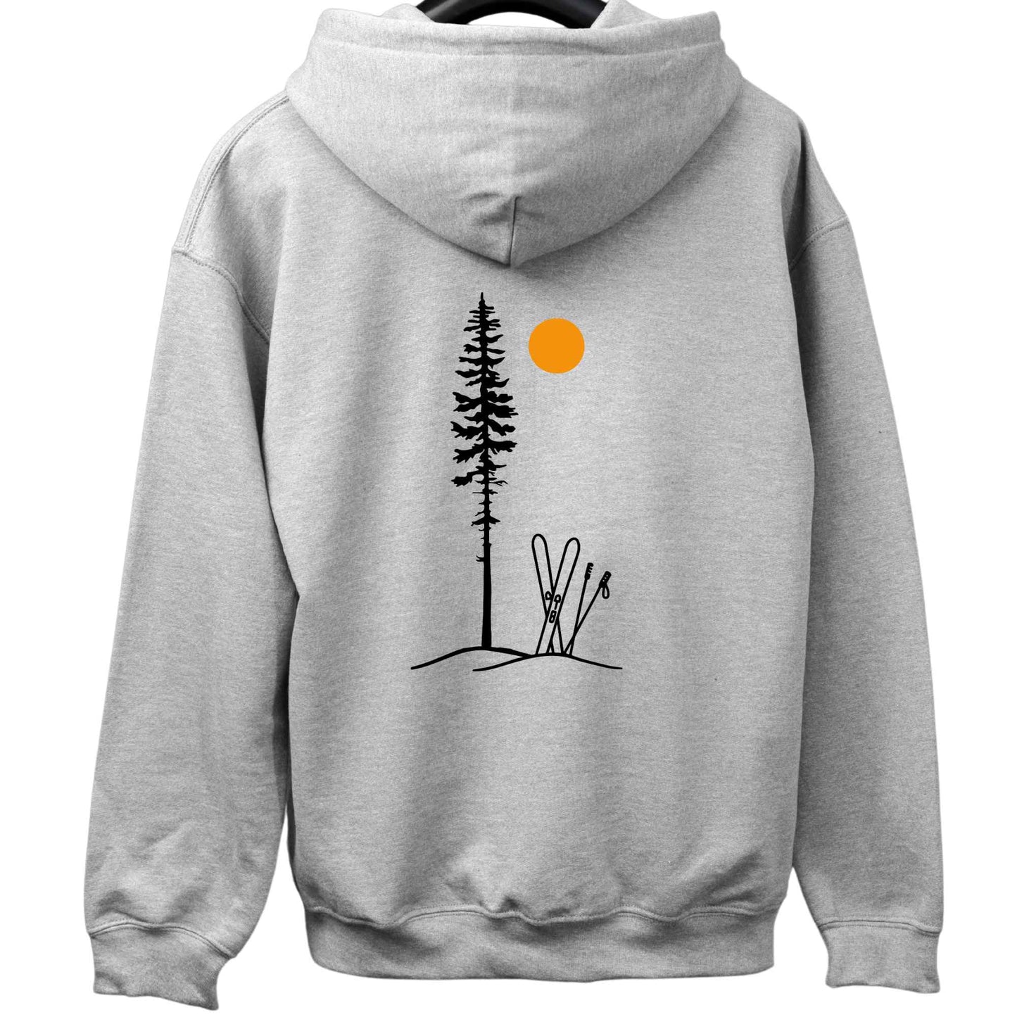 Best Ski Spot Back-Print Hoodie