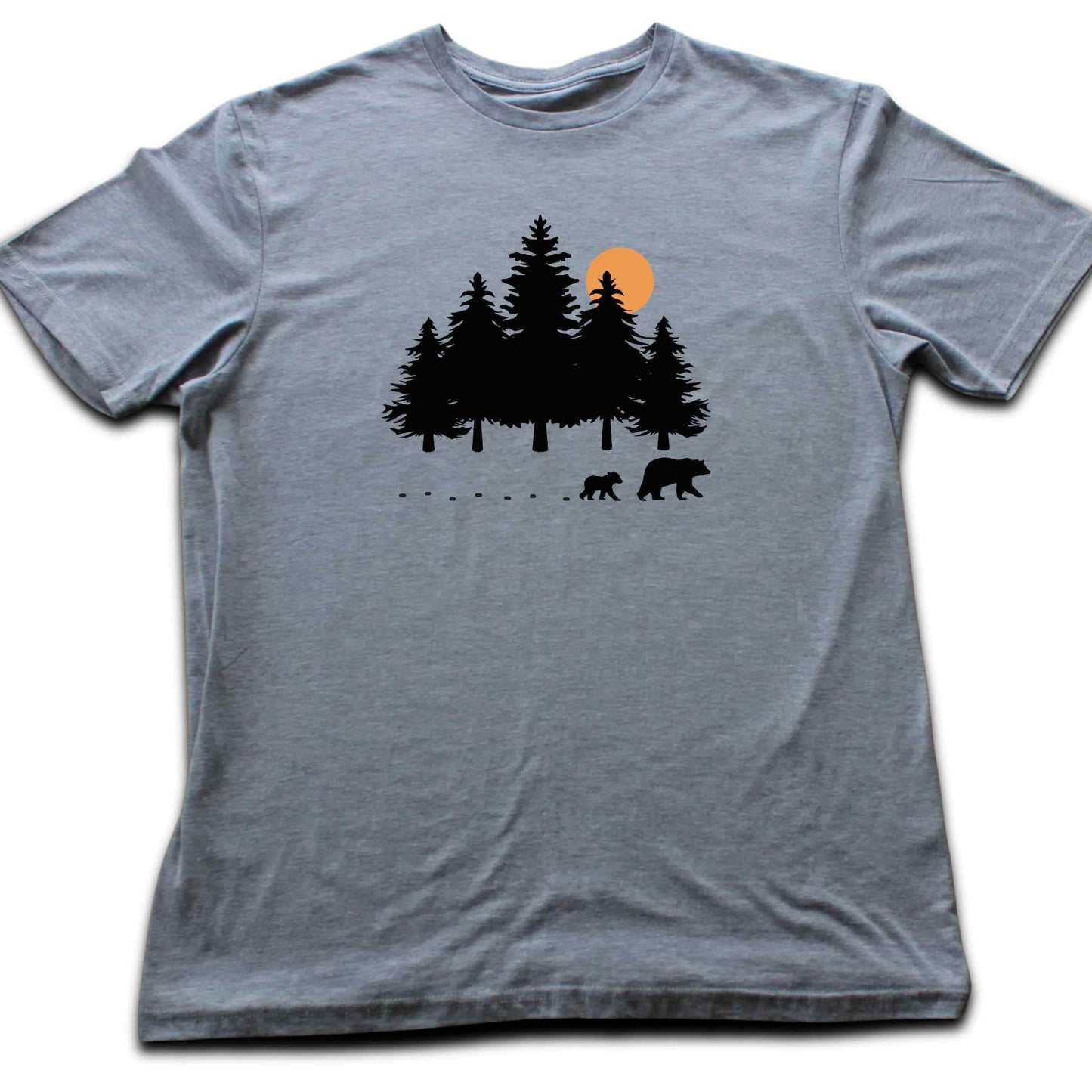 Forest, Bear Family Path T-shirt