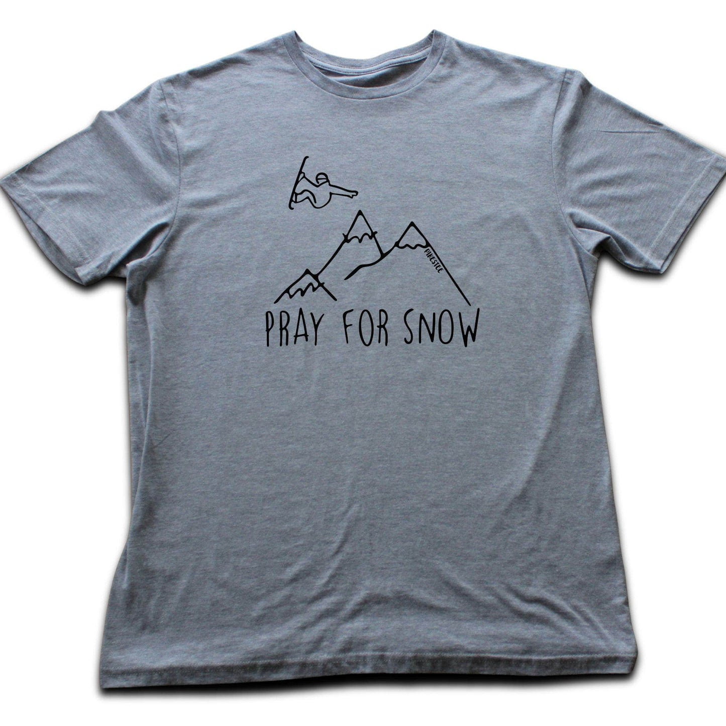 Pray For Snow Snowboard T-shirt