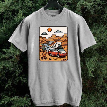 Cartoon Van Canyon T-shirt