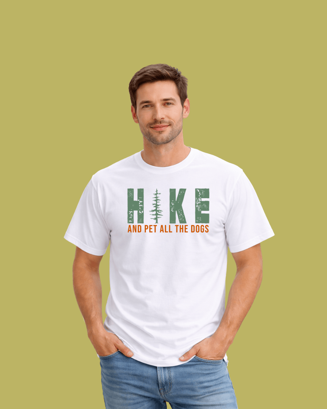 Hike And Pet All The Dogs T-shirt