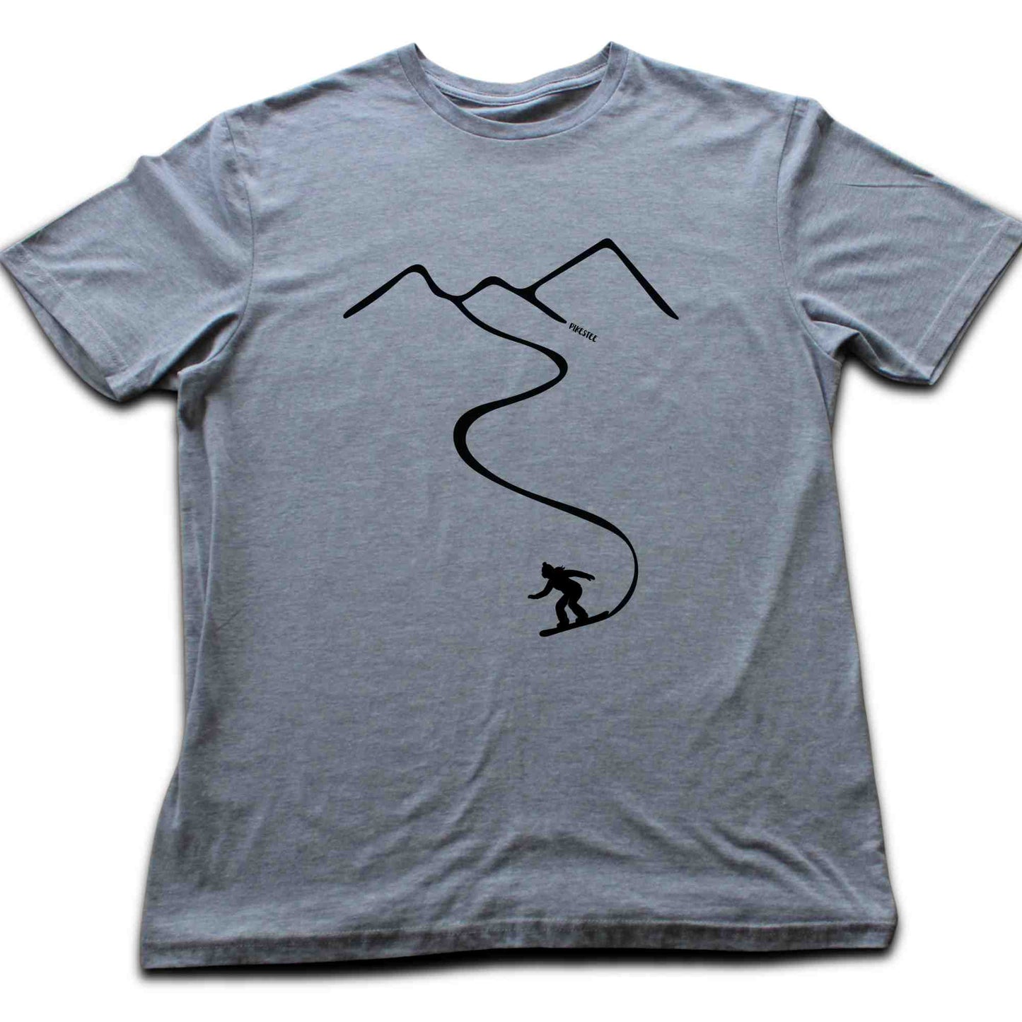 Snowboard Path Girl T-shirt