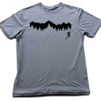 Running Man In the Nature T-shirt