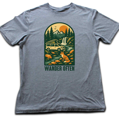 Wander Often Van T-shirt