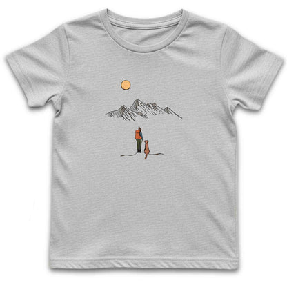 Hike With The Dog Kids T-Shirt