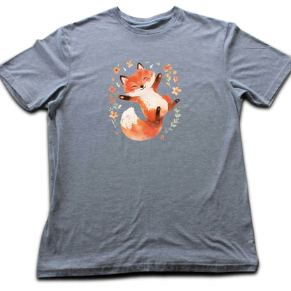 Happy Cute Fox T-shirt