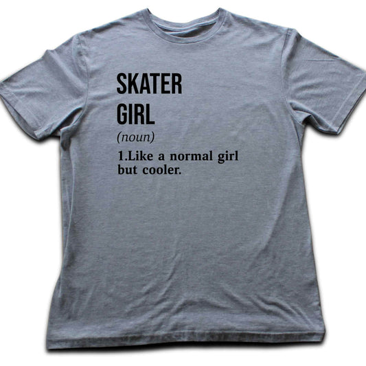 Skater Girl Definition T-shirt