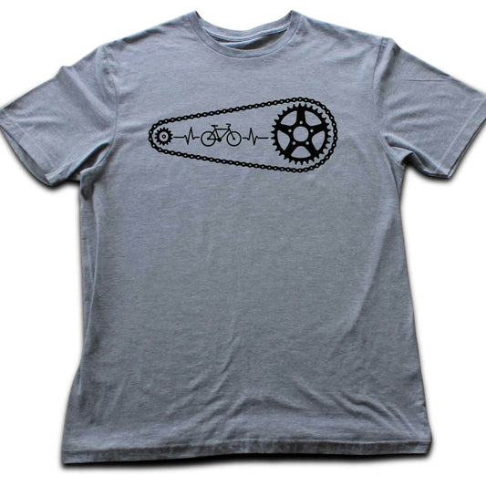 Bike Chain HeartBeat T-shirt