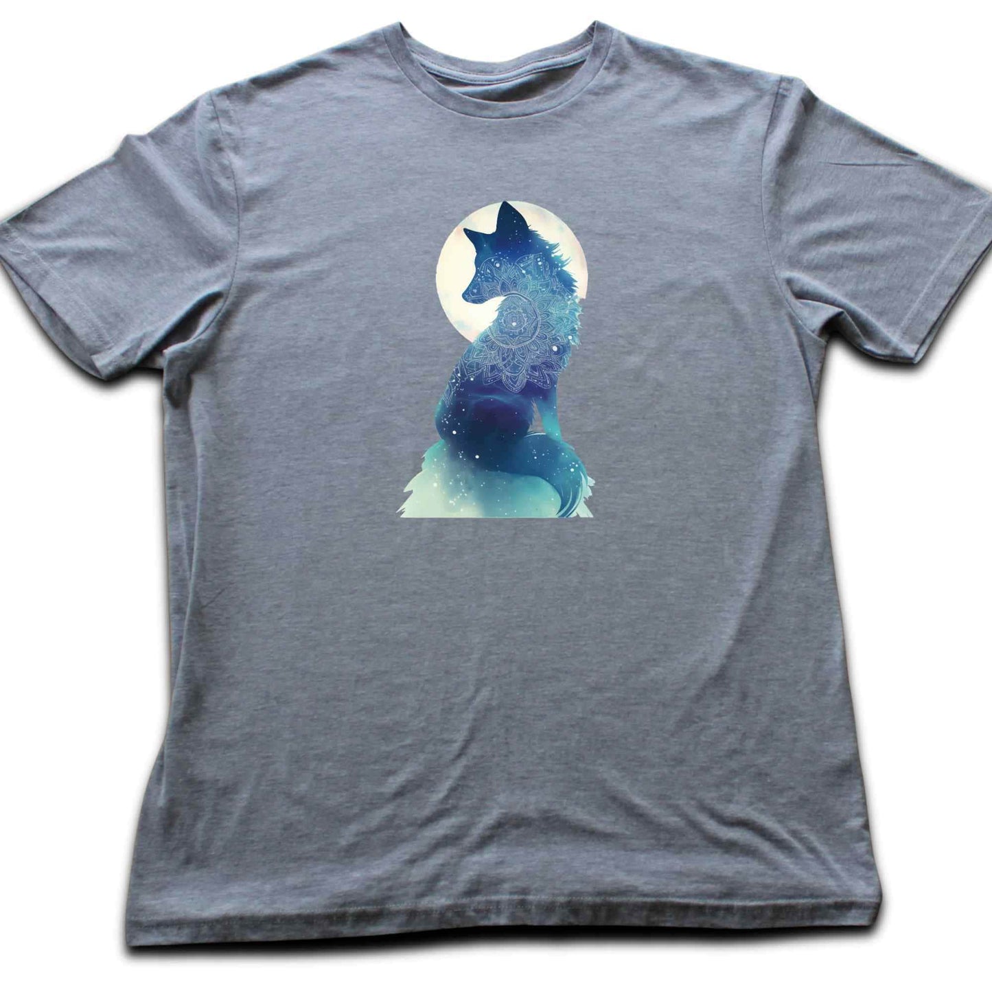 Mandala Fox Moon T-shirt