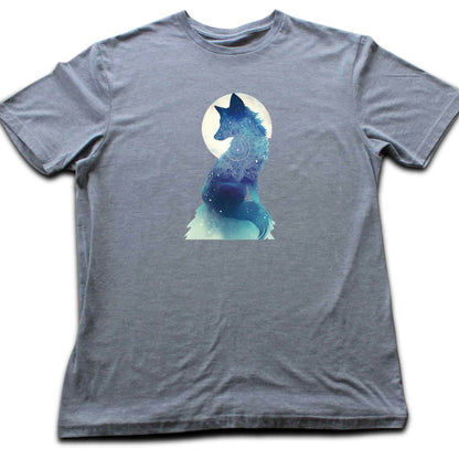 Mandala Fox Moon T-shirt