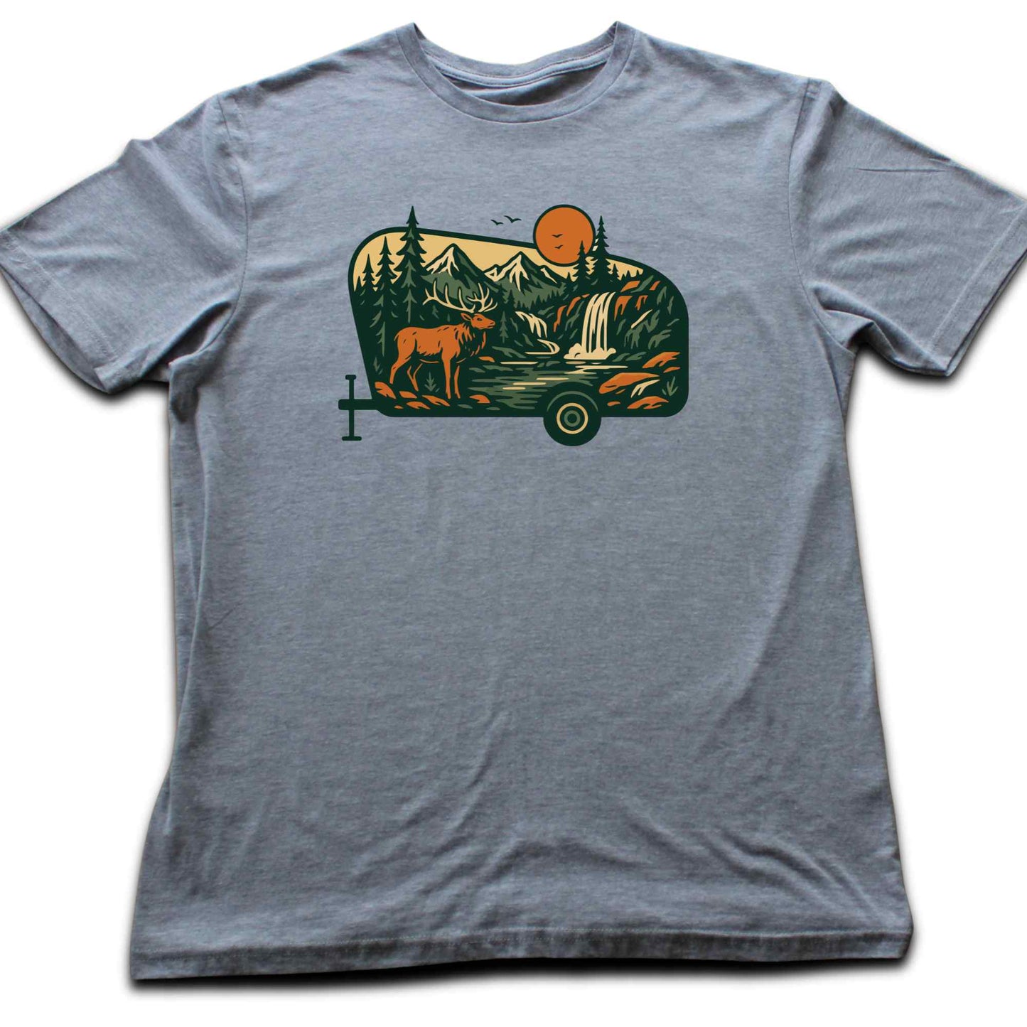Caravan Deer Landscape T-shirt