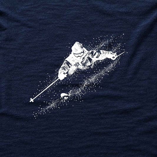 Peak Flow T-shirt - Navy - hero