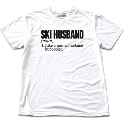 Ski Husband T-shirt - White
