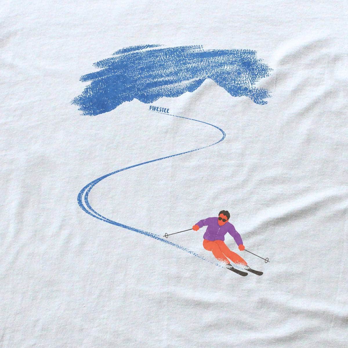 Ski Path Vintage T-shirt - White