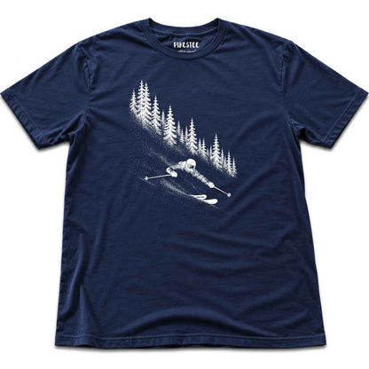 Forest Ride Flow T-shirt - Navy