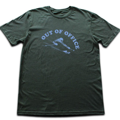 Out Of Office Flow T-shirt - Military Green