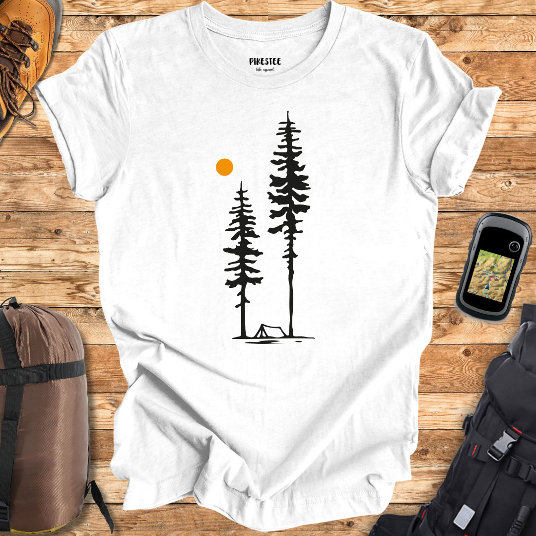 "Best Camp Spot" graphic T-shirt