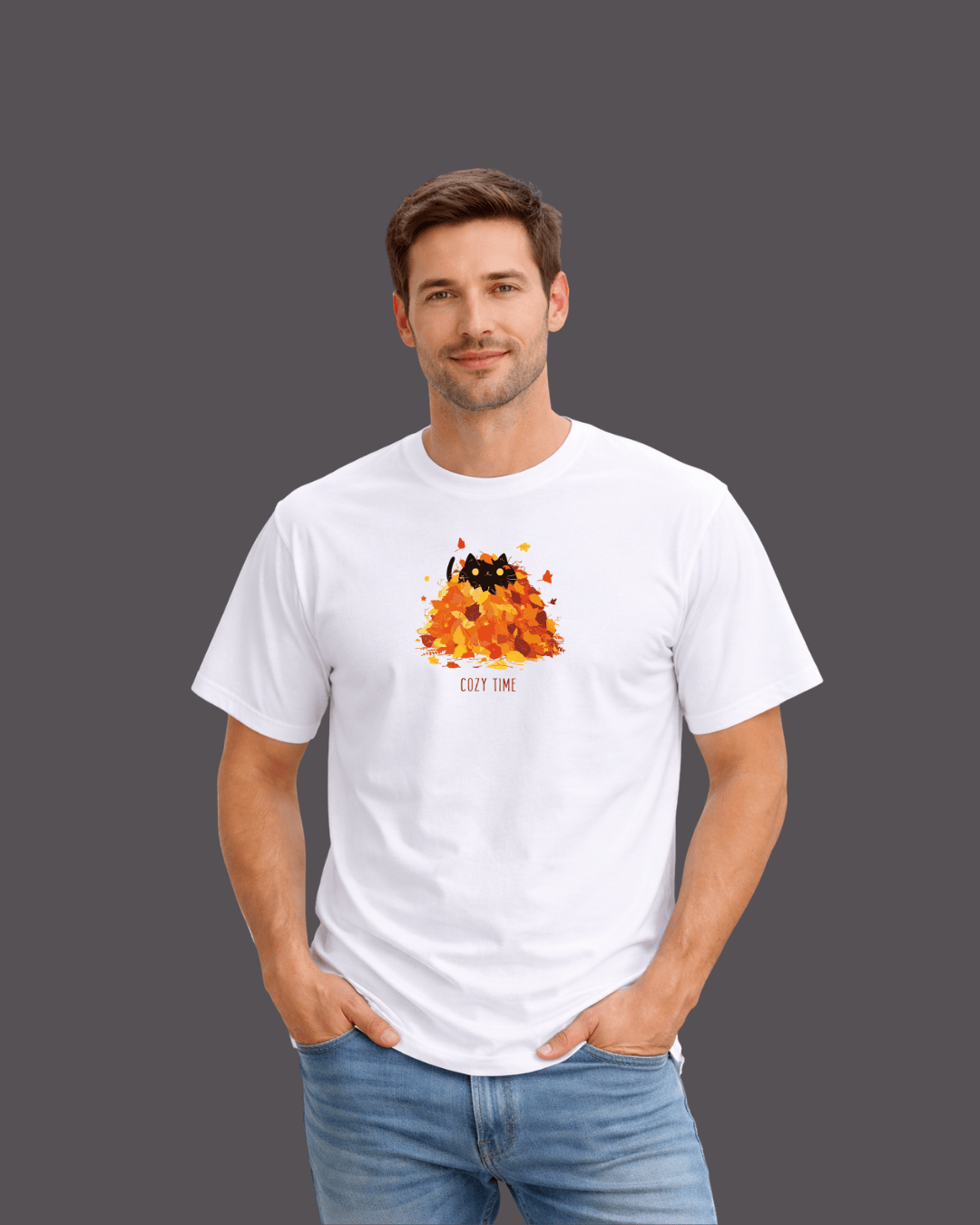 Cozy Time Cat T-shirt