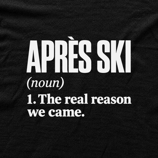 Apres Ski Definition T-shirt - Black - hero