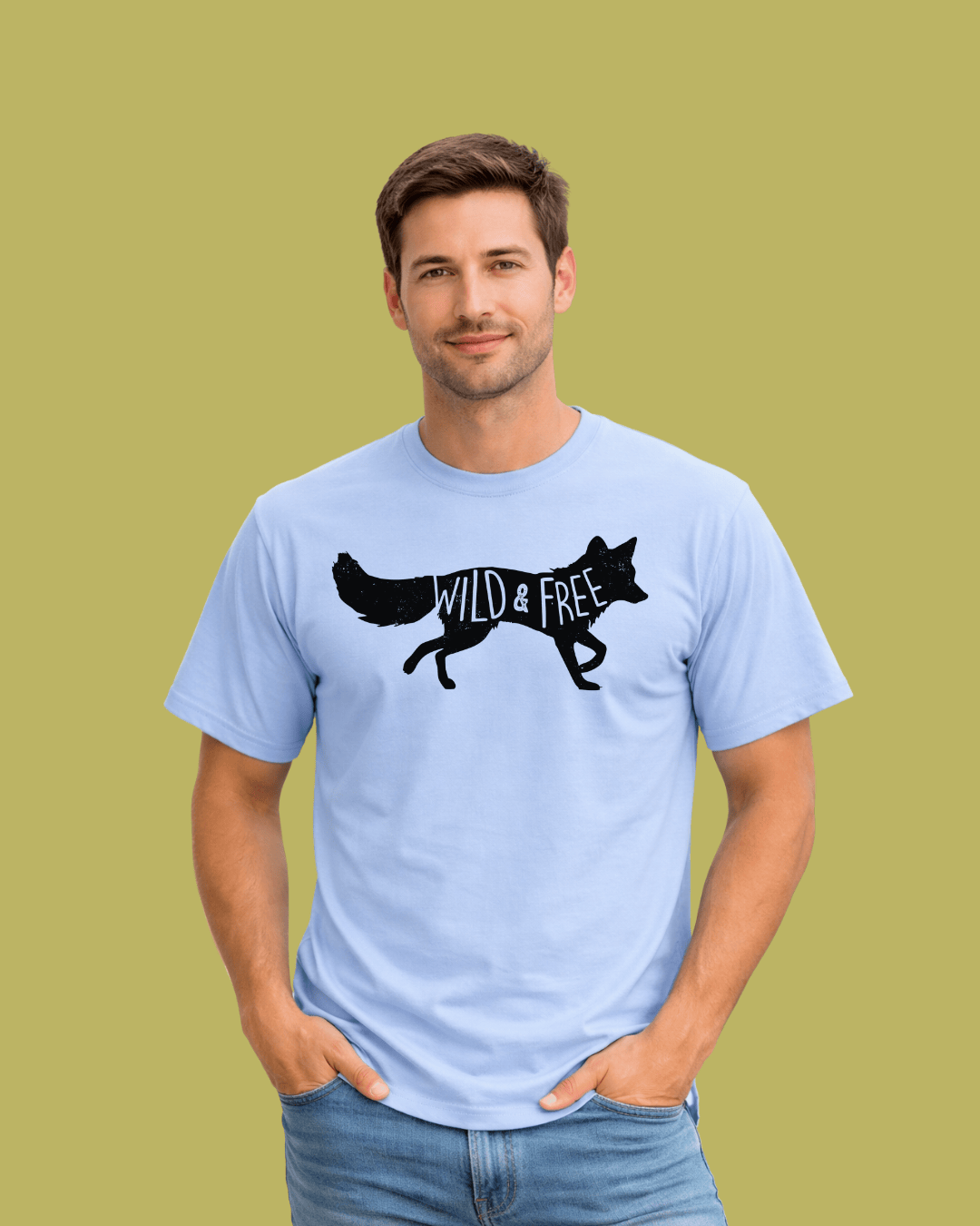 Wild and Free Fox T-shirt