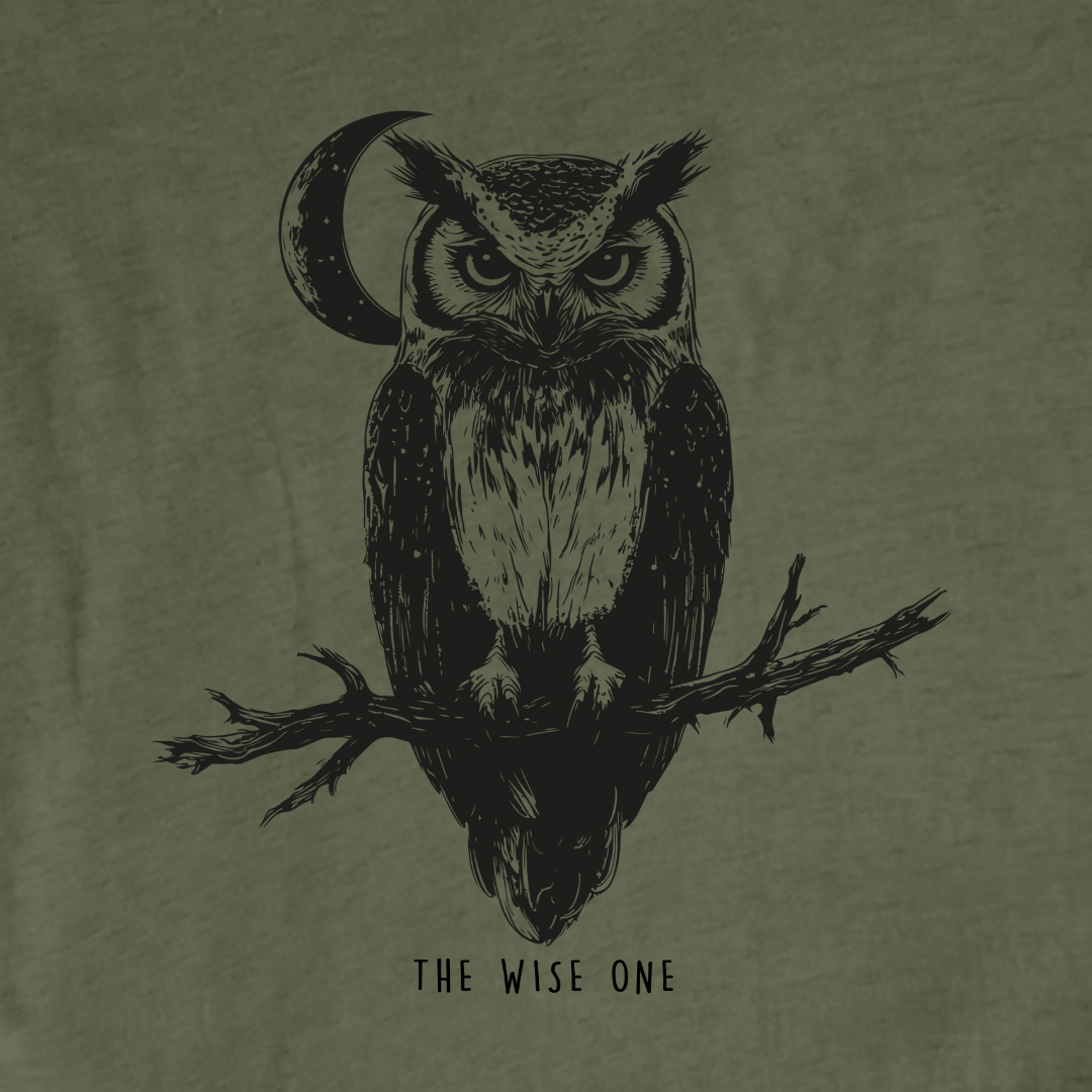 The Wise Owl Graphic T-shirt