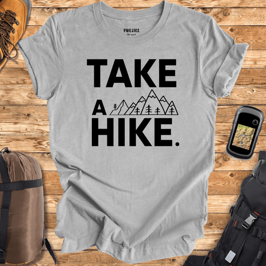 "Take A Hike" graphic T-shirt